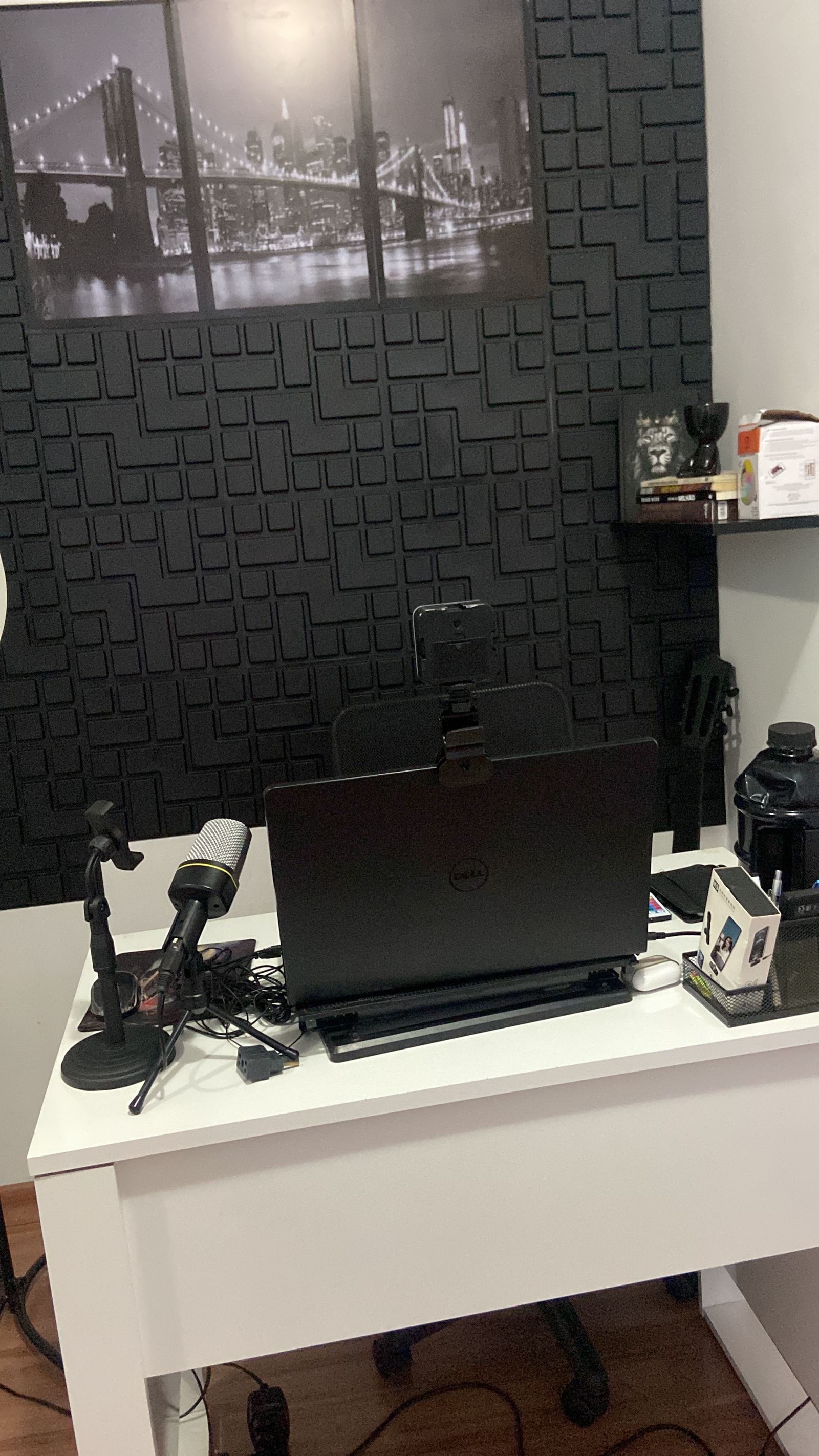 Setup de operação enxuta rodando de casa